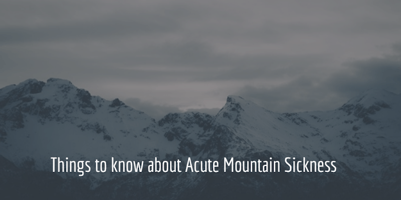 Acute Mountain Sickness Guide