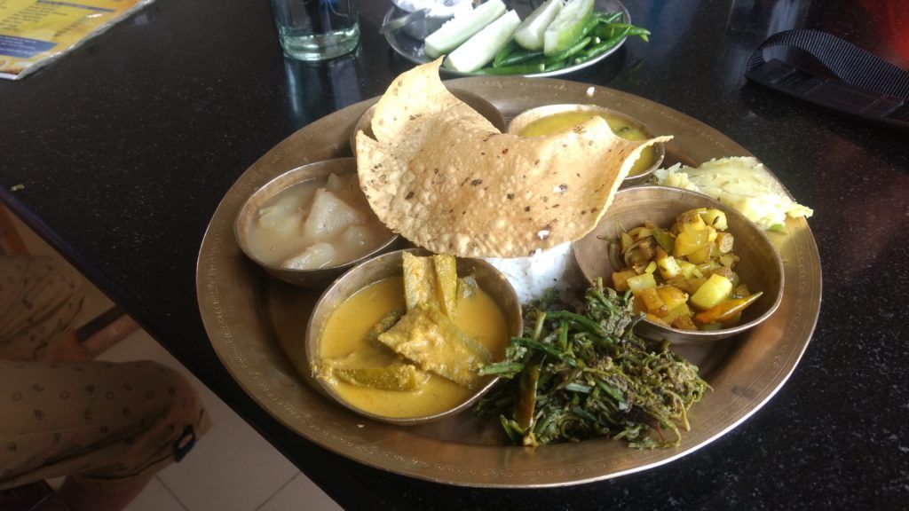 Assamese Thali in Assam