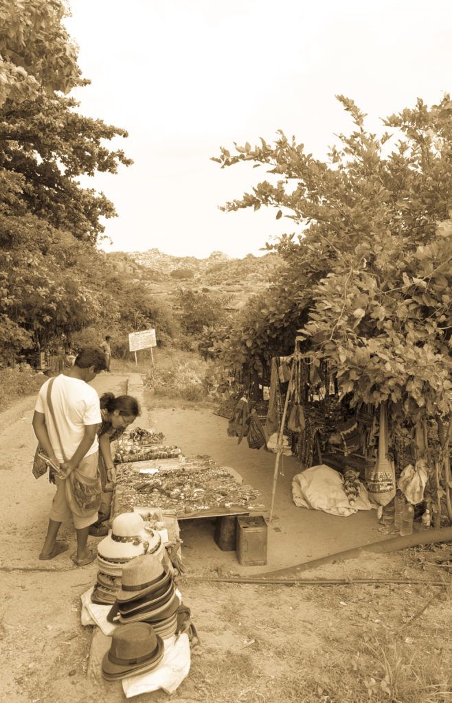 Scenes on the Hippie Island of Hampi