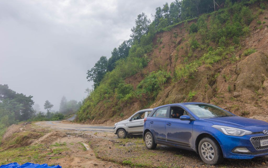 Rani Mairang Road in an i20 Hatchback