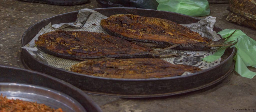 Manipuri dry fish at Ima Keithel