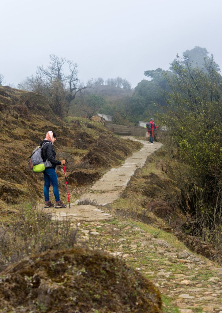 Chitrey to Tumling, Sandakphu